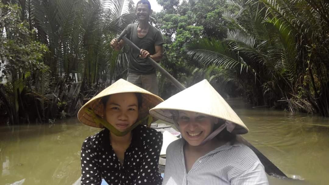 Nam Binh Homestay Ben Tre Exterior foto